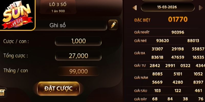 Lô 3 Càng Sunwin – Cách Chơi Tính Thưởng Chuẩn Xác Nhất 3 Phân tích kết quả các giải